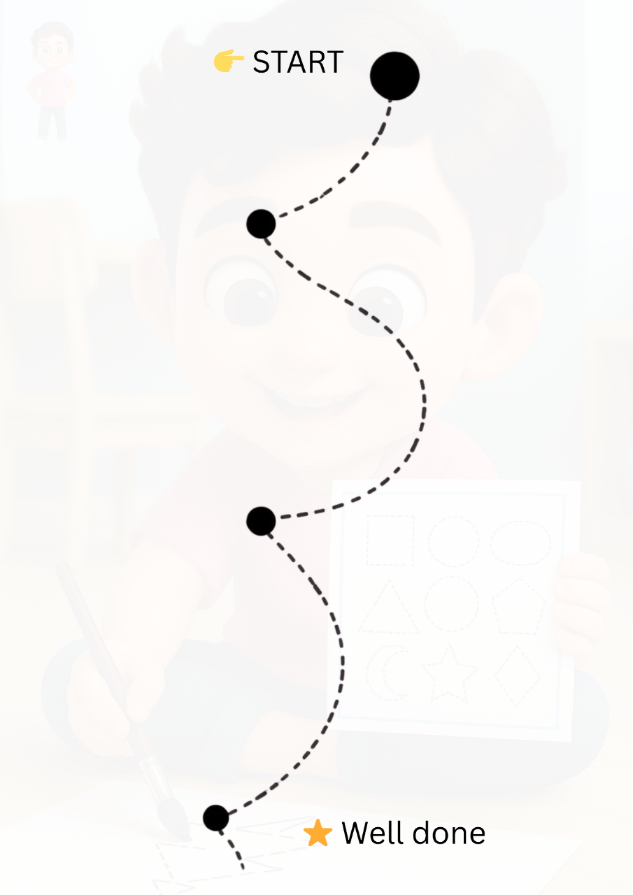 Tracing Practice Book for Kids Ages 3–5 | 20 Pages Pre-Writing & Pencil Control Workbook (Printable PDF)