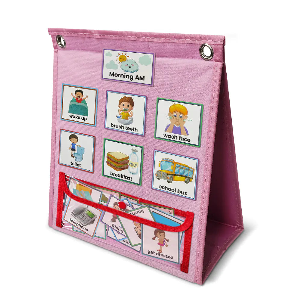 Kids Daily Routine & Chores Visual Schedule Board (Ages 3–8)