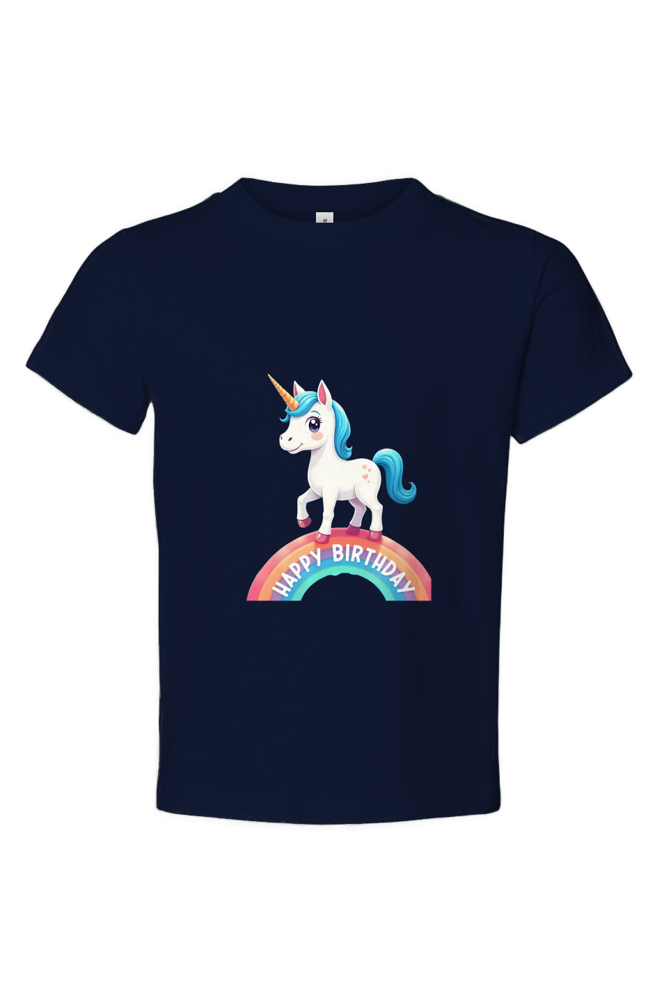 My Little World – Unicorn Birthday Toddler Jersey Tee | Soft Cotton Kids T-Shirt