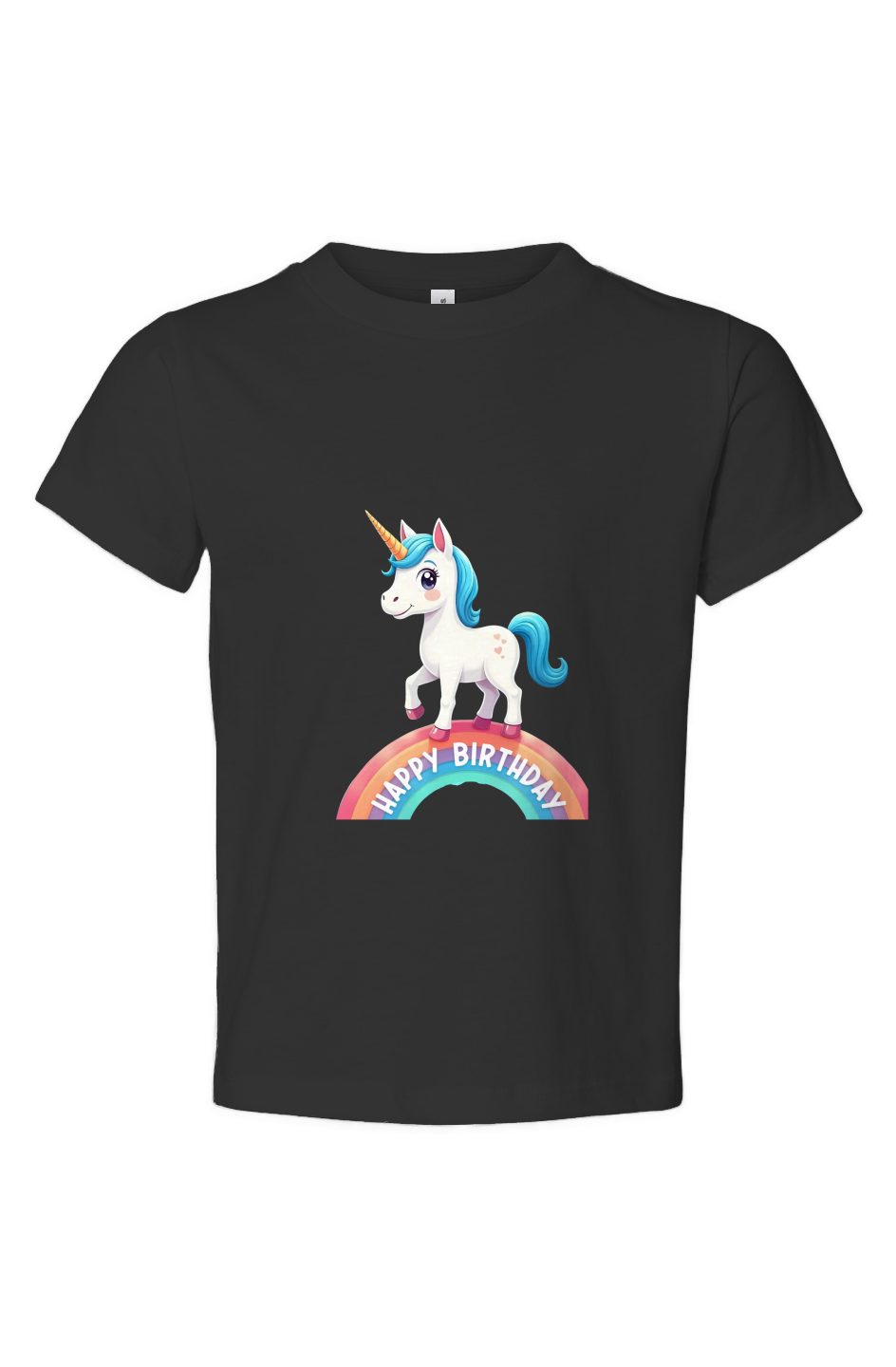 My Little World – Unicorn Birthday Toddler Jersey Tee | Soft Cotton Kids T-Shirt