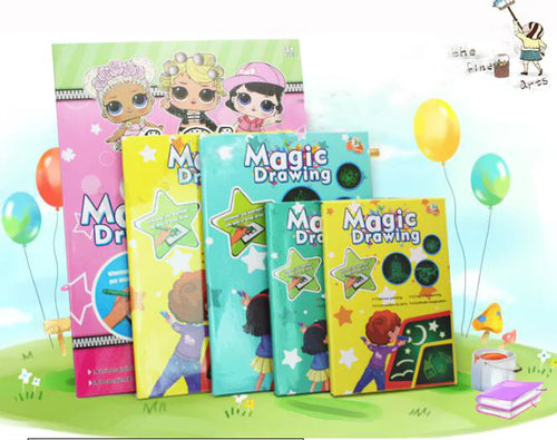 3D Glow Drawing Board for Kids - LED Doodle Board