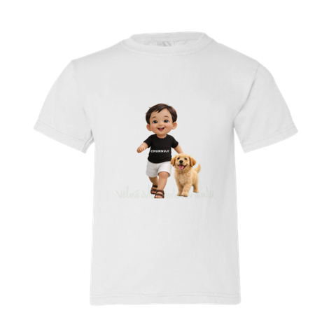 Chunnuji Organic Cotton Kids T-Shirt | Soft, Breathable & Eco-Friendly Tee
