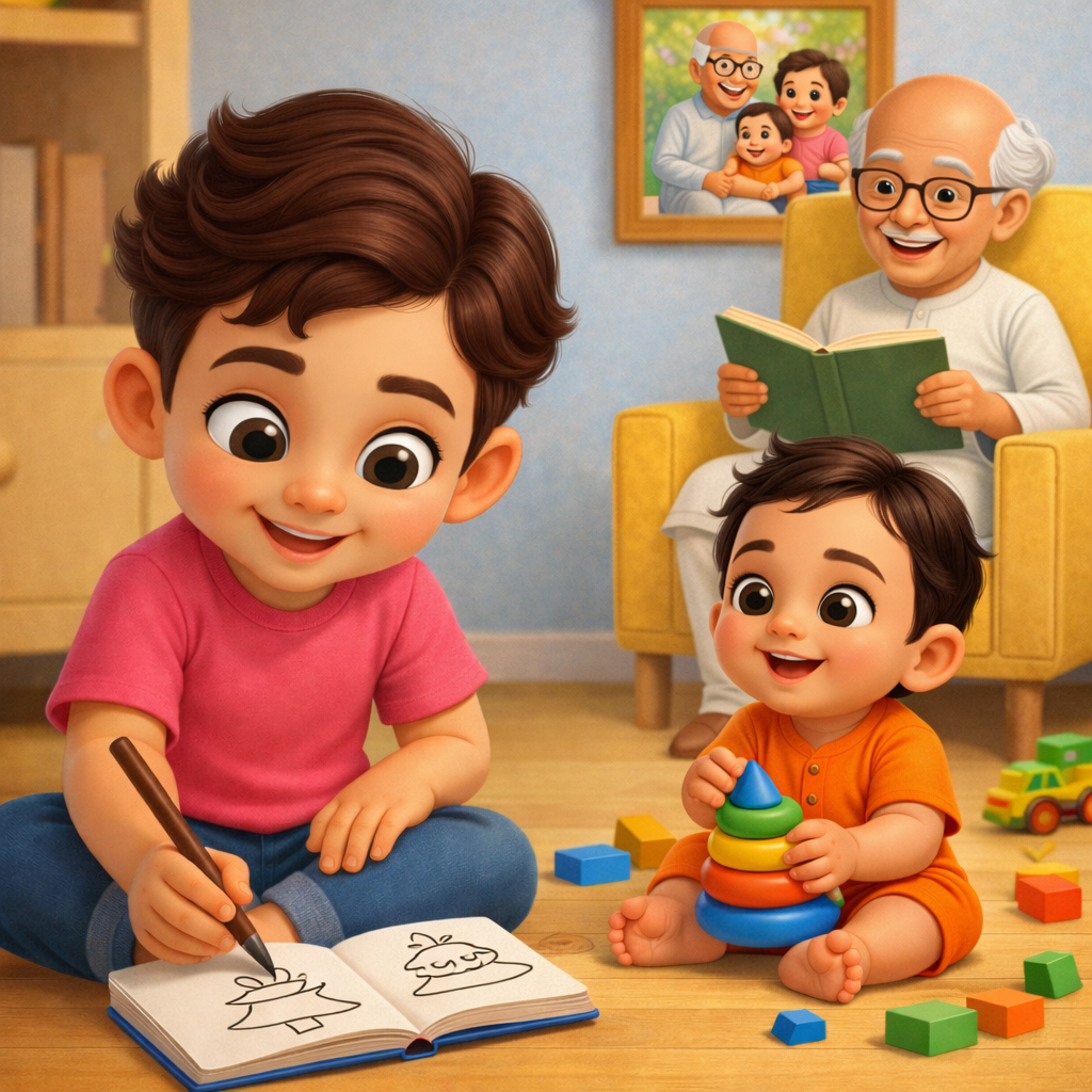 My Home, My First School – A Child’s First Memory Album (2026 Edition)