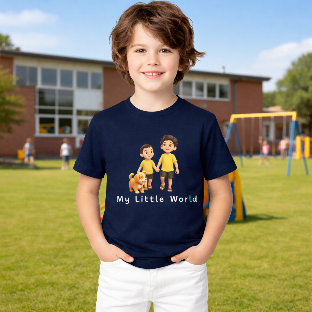 My Little World – Toddler Jersey Tee