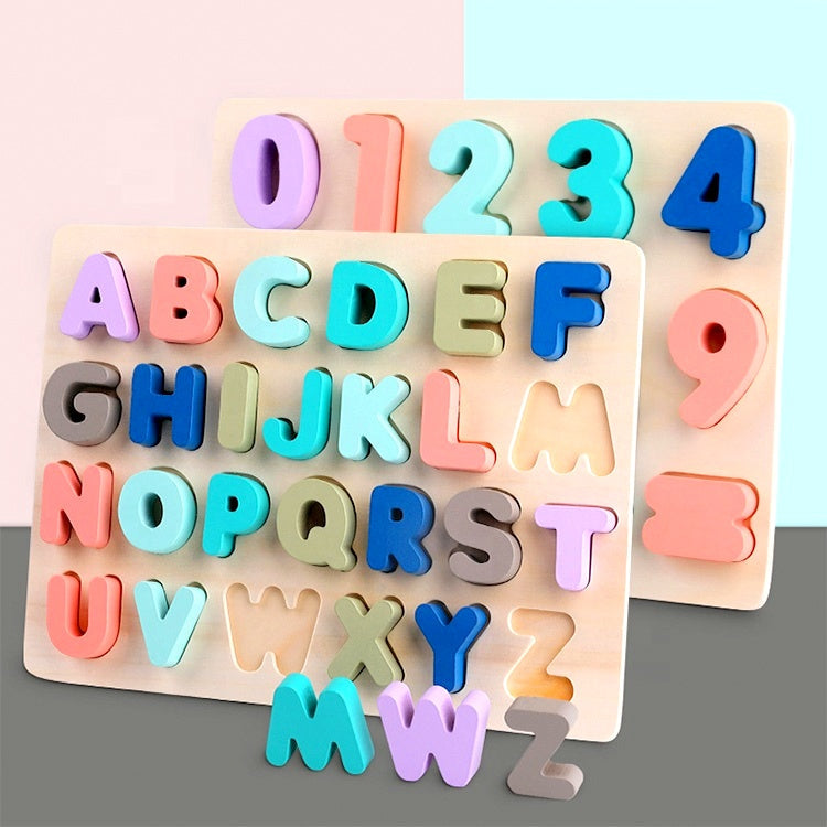English Alphabet Wooden Puzzle Abc