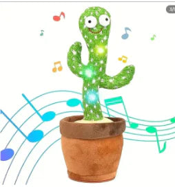 Dancing Cactus Plush Toy - Talking and Fun Gift (Single)