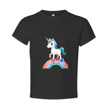 Unicorn Birthday Toddler Tee - Soft Cotton, Perfect Fit
