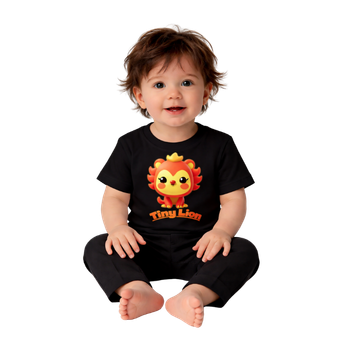 Tiny Lion Baby Bodysuit | Cute Lion Baby Onesie for Boys & Girls