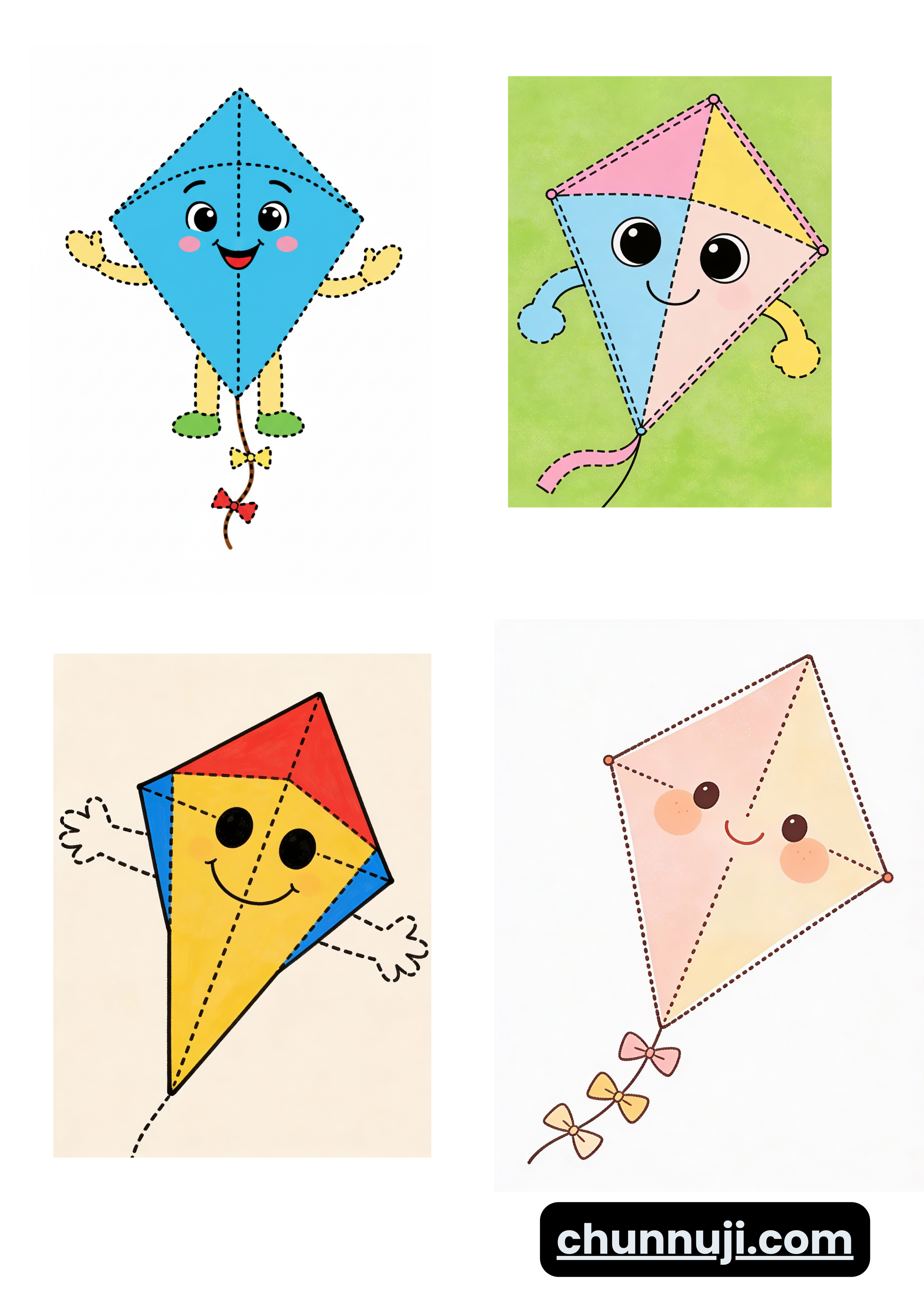 The Ultimate Kite Festival Activity Book: Coloring, Tracing & Fun (Makar Sankranti Special)