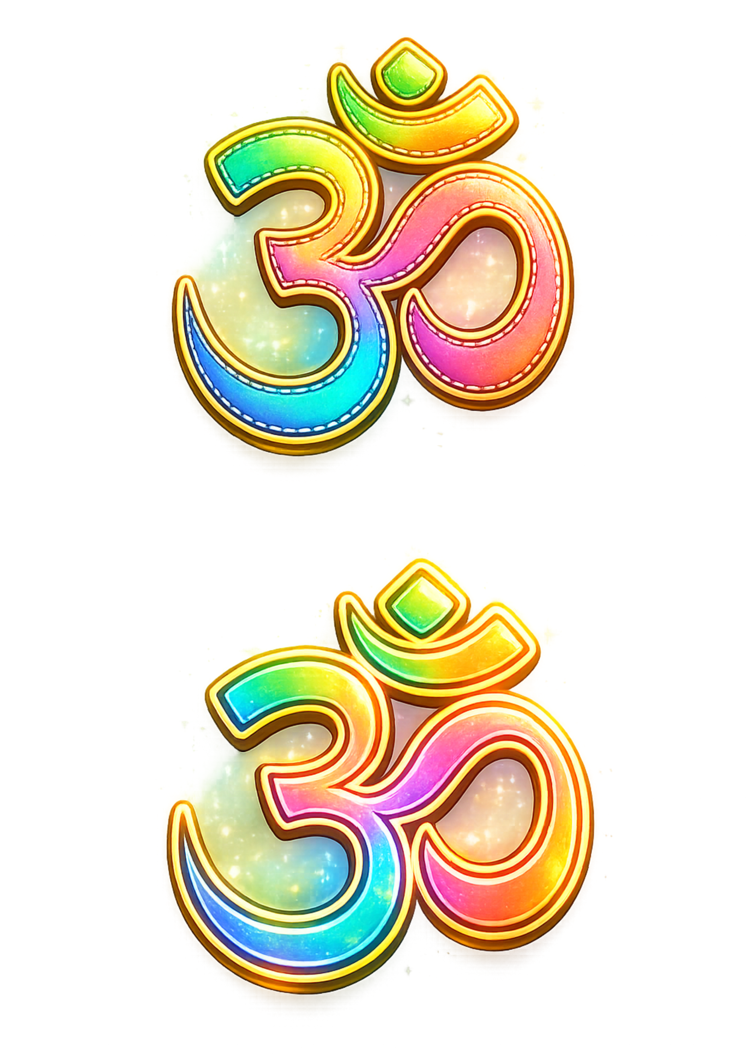 ॐ Tracing & Coloring Worksheet for Kids (Ages 3–6) | Calm Learning Printable PDF