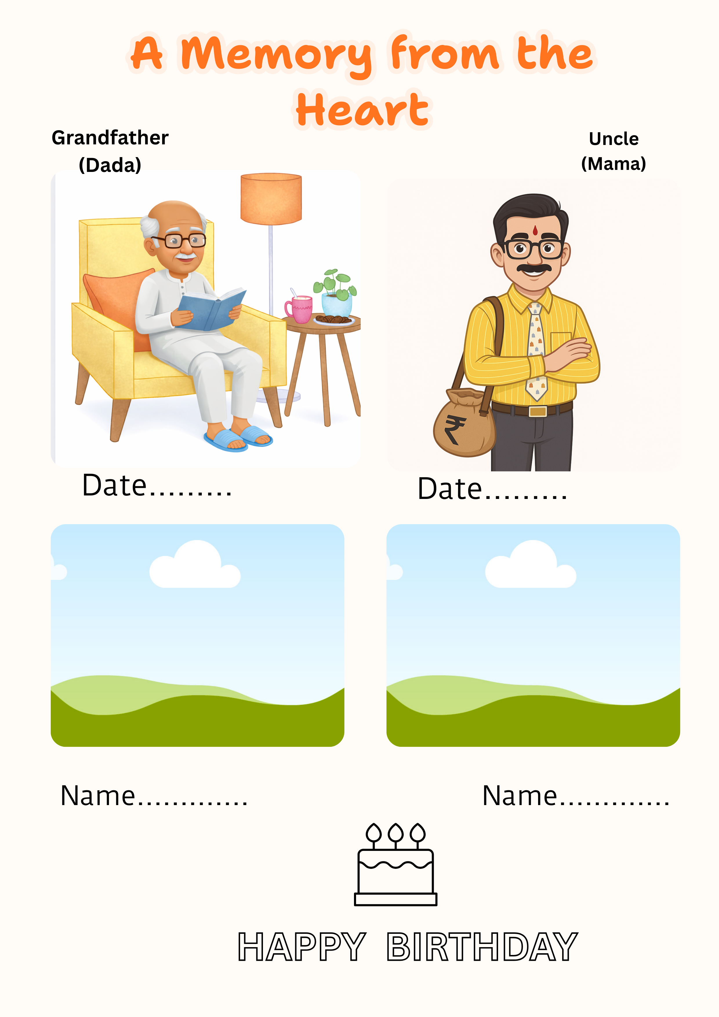 A Family Learning Album - My Home My First School