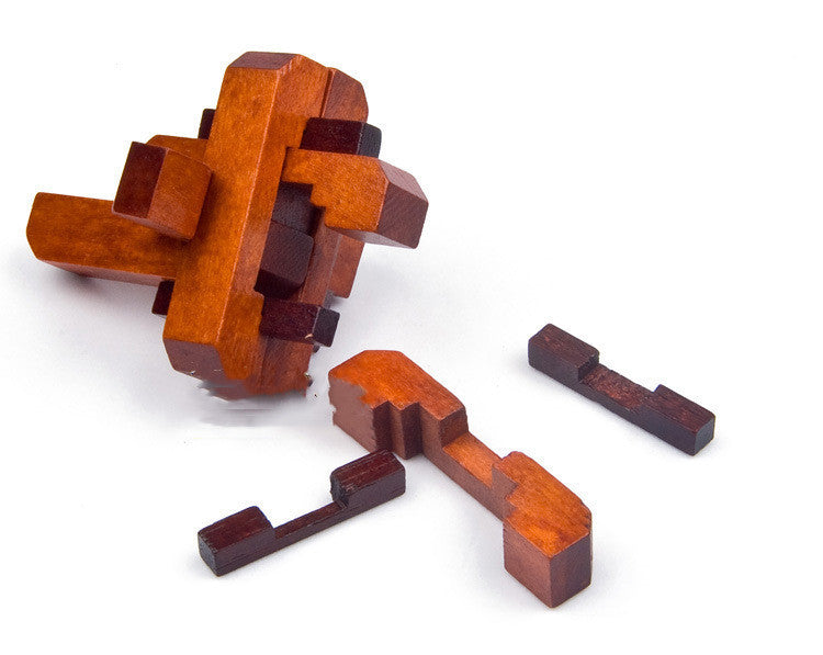 Wooden Puzzle Educational Toy - Luban Lock