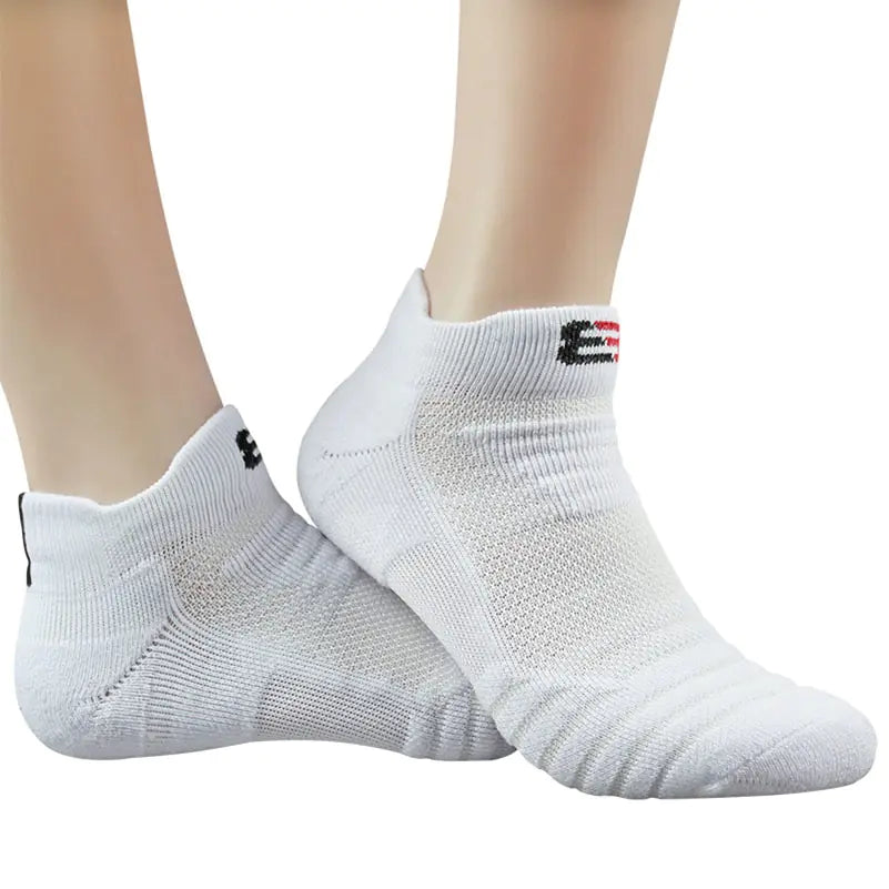Basketball Socks with Towel Bottom for Running