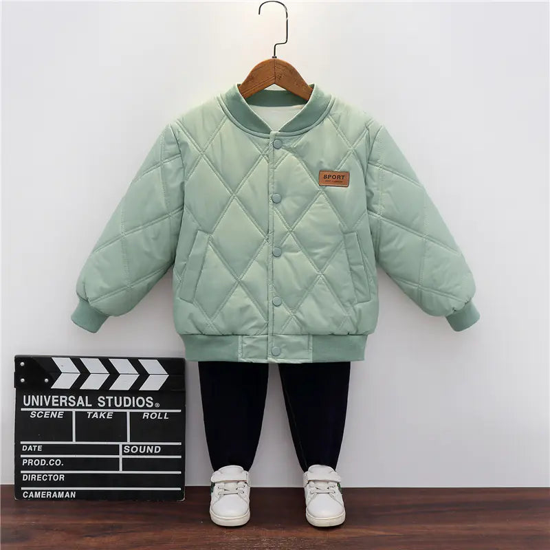 Kids Cotton Parkas Jackets for Spring & Autumn Wear